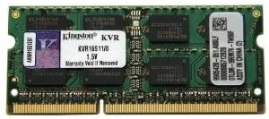 Оперативная память SO-DIMM 8 Гб DDR3 1600 МГц Kingston (KVR16S11/8) PC3-12800(Hynix DDR 3)