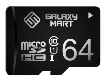 Карта памяти MicroSDHC 64 Гб Galaxy Mart (GMMSDU1-64G) Class 10, UHS Class 1, UHS-I