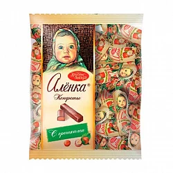 Конфеты Аленка с орешками, Красный Октябрь, 250 гр.